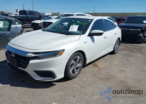 2020 Honda Insight Ex из США, поврежденный, VIN 19XZE4F51LE007974